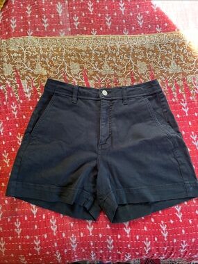 Everlane Black High-Rise Tailored Women's Shorts 4